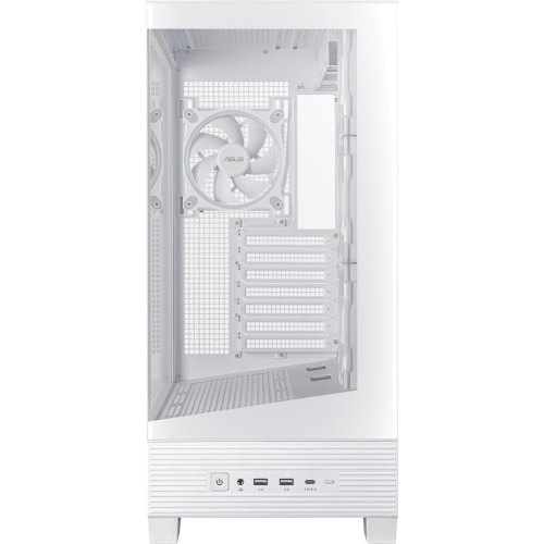 Корпус Asus A31 Plus, Midi-Tower, без блоку живлення, Tempered Glass, White (90DC00R3-B19000)