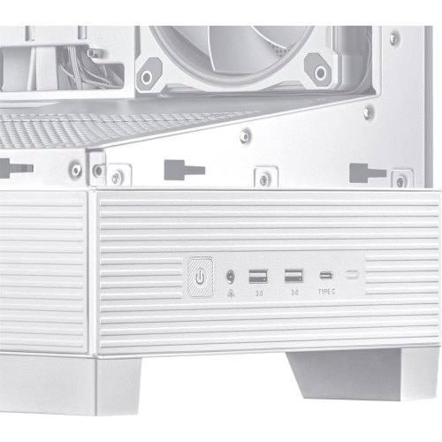 Корпус Asus A31 Plus, Midi-Tower, без блоку живлення, Tempered Glass, White (90DC00R3-B19000)