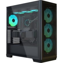 Корпус APNX Creator C1-R, Midi-Tower, без блоку живлення, Black (APCM-CR01243.11)