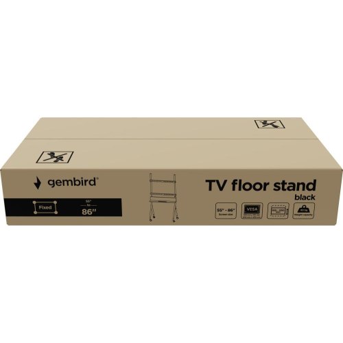 Кронштейн для телевізора Gembird TVS-86F-02, VESA 600х400