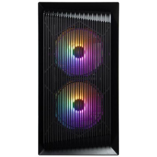 Корпус 1stPlayer BS-2-BK-3F1, Mini-Tower, без блоку живлення, Black