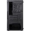 Корпус 1stPlayer BS-2-BK-3F1, Mini-Tower, без блоку живлення, Black