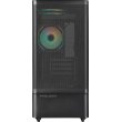 Корпус Prologix Lumi GM-01MAB Mesh, Midi-Tower, без блоку живлення, Black
