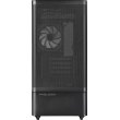 Корпус Prologix Lumi GM-01MAB Mesh, Midi-Tower, без блоку живлення, Black