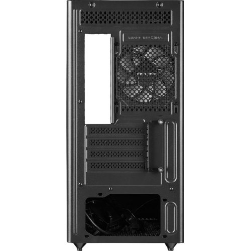 Корпус Prologix Lumi GM-01MAB Mesh, Midi-Tower, без блоку живлення, Black
