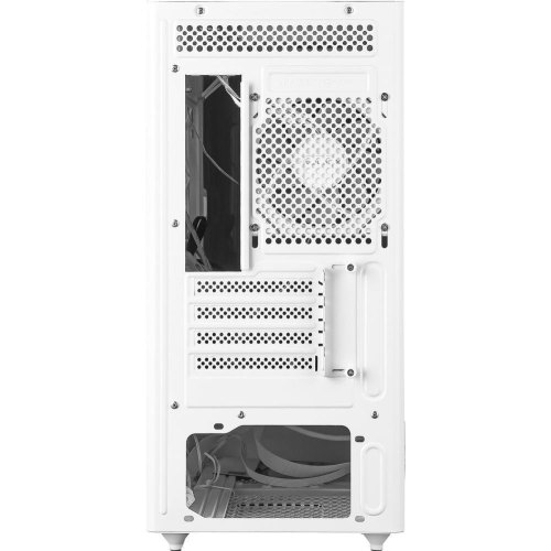 Корпус Prologix Lumi GM-01AW Glass, Midi-Tower, без блоку живлення, White