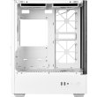Корпус Prologix Lumi GM-01AW Glass, Midi-Tower, без блоку живлення, White