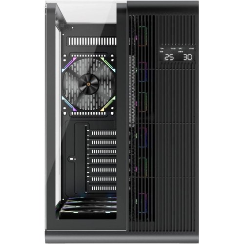 Корпус 1stPlayer RT7, Midi-Tower, без блоку живлення, Black