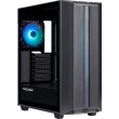 Корпус Prologix E122 Tempered Glass&Mesh, Midi-Tower, без блоку живлення, Black