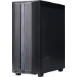 Корпус Prologix E122 Tempered Glass&Mesh, Midi-Tower, без блоку живлення, Black