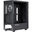 Корпус Prologix E122 Tempered Glass&Mesh, Midi-Tower, без блоку живлення, Black