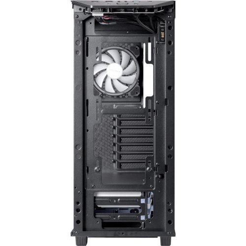 Корпус Prologix E122 Tempered Glass&Mesh, Midi-Tower, без блоку живлення, Black