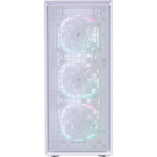 Корпус 1stPlayer Go6-WH-4FS7-W, Midi-Tower, без блоку живлення, White