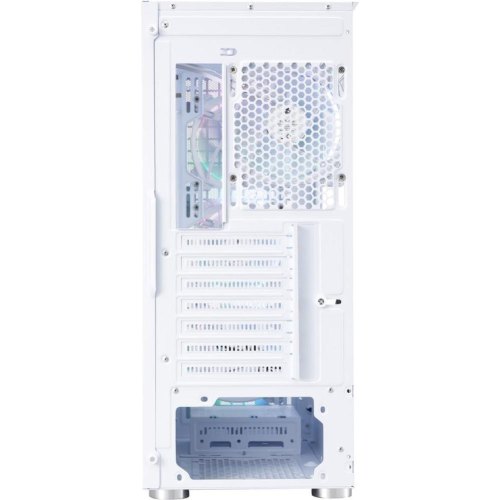 Корпус 1stPlayer Go6-WH-4FS7-W, Midi-Tower, без блоку живлення, White