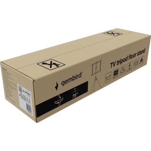 Кронштейн для телевізора Gembird TVS-75ST-01, VESA 600х400