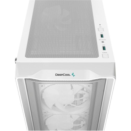 Корпус DeepCool CC560 Mesh V2, Midi-Tower, без блоку живлення, White (R-CC560-WHAMA4-G-2)