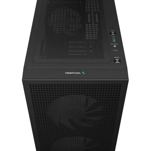 Корпус DeepCool CH360 Digital, Mini-Tower, без блоку живлення, Black (R-CH360-BKAPE3D-G-1)