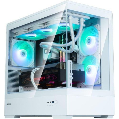 Корпус Zalman P30 V2, Mini-Tower, без блоку живлення, White