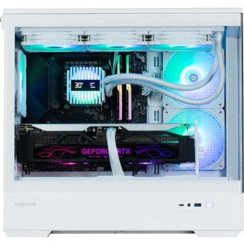 Корпус Zalman P30 V2, Mini-Tower, без блоку живлення, White