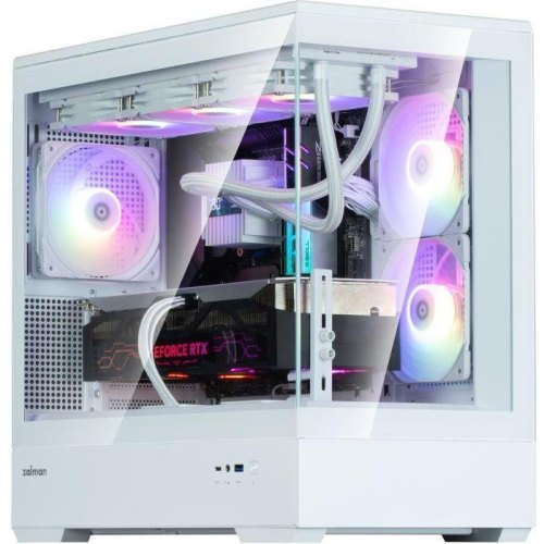 Корпус Zalman P30 V2, Mini-Tower, без блоку живлення, White