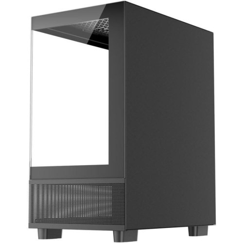 Корпус 1stPlayer Mi2-A-BK-2F7R-1F7, Mini-Tower, без блоку живлення, Black