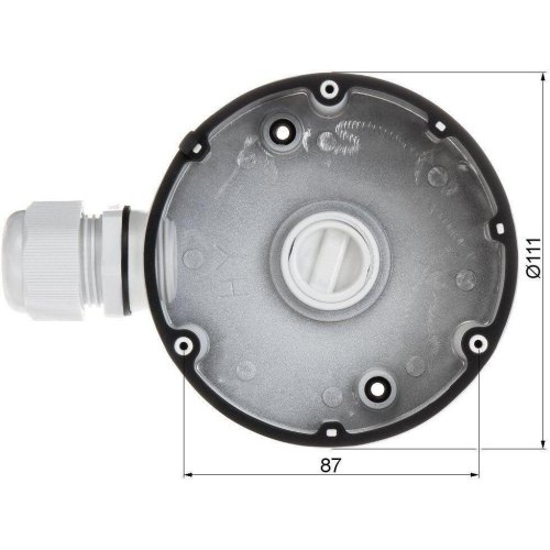 Монтажна коробка для камер відеоспостереження Hikvision DS-1280ZJ-DM18
