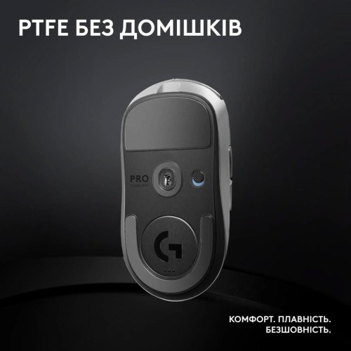 Миша бездротова, ігрова Logitech G Pro X Superlight 2, White (910-006638)