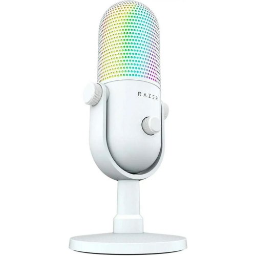 Мікрофон Razer Seiren V3 Chroma, White (RZ19-05060200-R3M1)