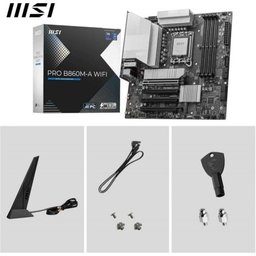 Материнська плата MSI Pro B860M-A WiFi, Socket 1851