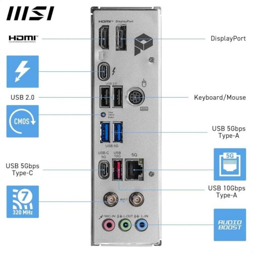 Материнська плата MSI Pro B860M-A WiFi, Socket 1851