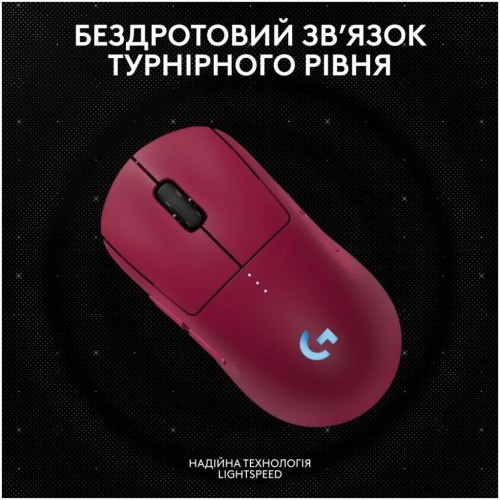 Миша бездротова, ігрова Logitech G Pro 2 Lightspeed, Pink (910-007309)