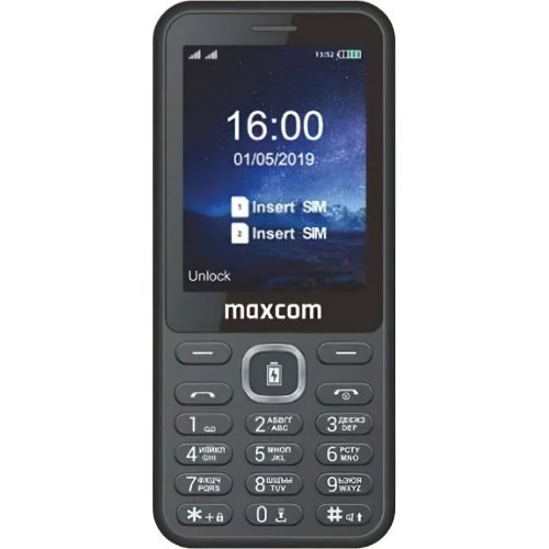 Мобільний телефон Maxcom MM814, USB Type-C, Black