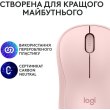 Миша бездротова Logitech M240 Silent, Rose (910-007121)