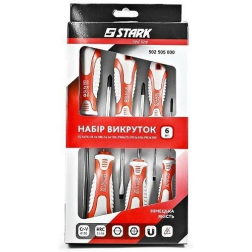 Набір викруток Stark, 6шт (502505000)