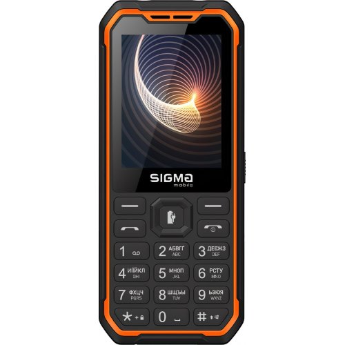 Мобільний телефон Sigma mobile X-style 310 Force Dual Sim, USB Type-C, Black/Orange