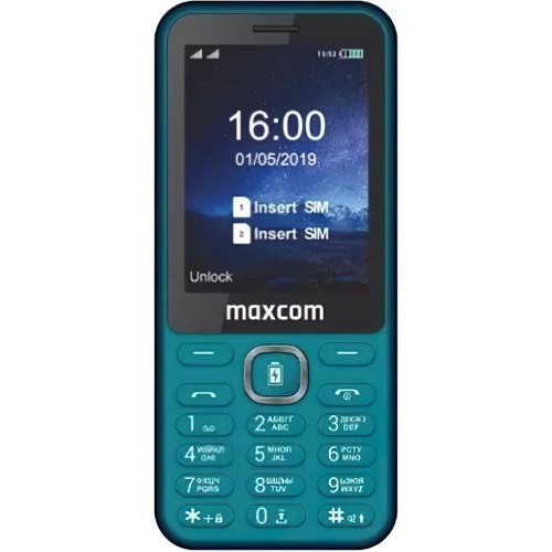 Мобільний телефон Maxcom MM814, USB Type-C, Green