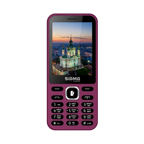 Мобільний телефон Sigma mobile X-style 31 Power Dual Sim, USB Type-C, Purple