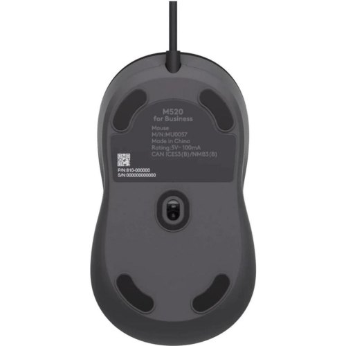 Миша дротова Logitech Signature M520, Graphite (910-007511)