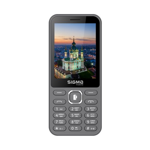 Мобільний телефон Sigma mobile X-style 31 Power Dual Sim, USB Type-C, Grey