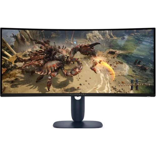 Монітор Dell AW3425DWM, 34 VA, вигнутий, 180Hz, Black (210-BQWL)