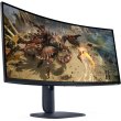 Монітор Dell AW3425DWM, 34 VA, вигнутий, 180Hz, Black (210-BQWL)
