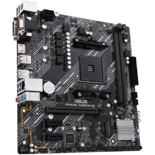 Материнська плата Asus Prime A520M-E/CSM, Socket AM4