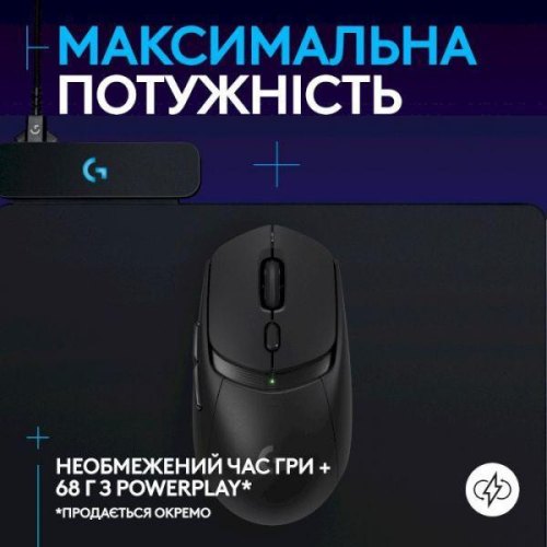 Миша бездротова Logitech G309, Black (910-007199)