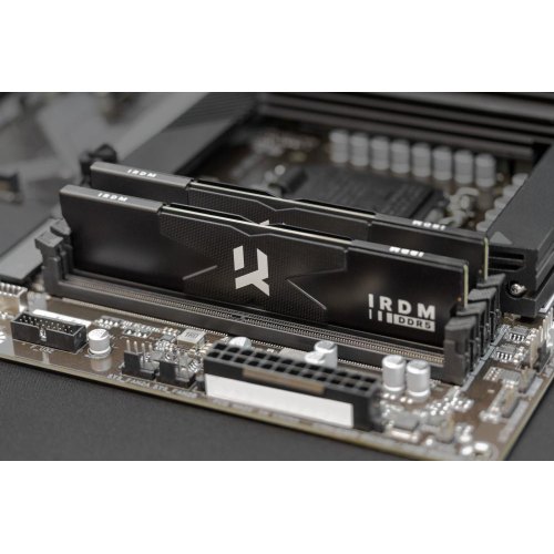 Модуль пам'яті Goodram IRDM, 32GB (2x16GB) DDR5, 6000MHz, Black (IR-6000D564L36S/32GDC)