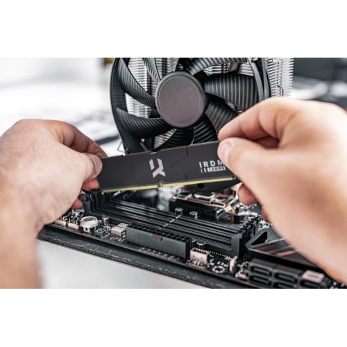 Модуль пам'яті Goodram IRDM, 32GB (2x16GB) DDR5, 6000MHz, Black (IR-6000D564L36S/32GDC)