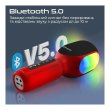Мікрофон для караоке Promate VocalMic Bluetooth LED, Red