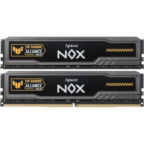Модуль пам'яті Apacer NOX TUF, 32GB (2x16GB) DDR5, 5200MHz (AH5U32G52C522UTAA-2)