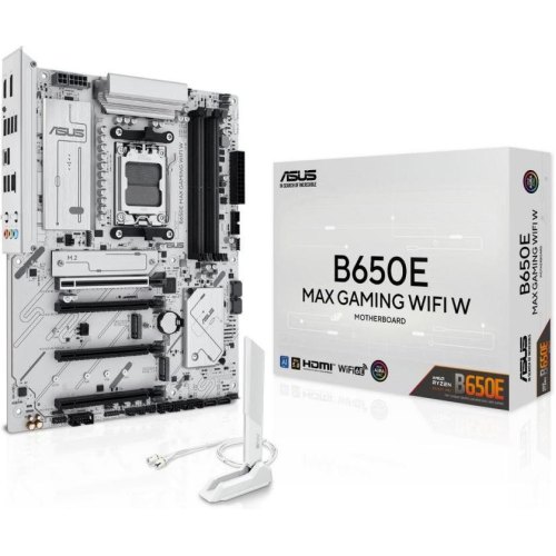 Материнська плата Asus B650E MAX Gaming WiFi W, Socket AM5