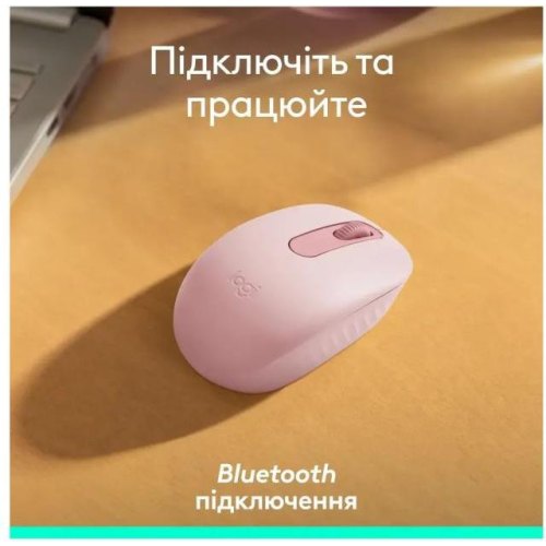 Миша бездротова Logitech M196, Rose (910-007461)
