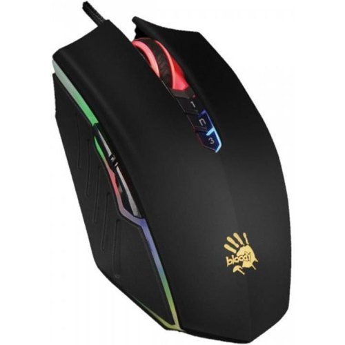 Миша дротова, ігрова A4Tech Bloody A70A, Matte Black